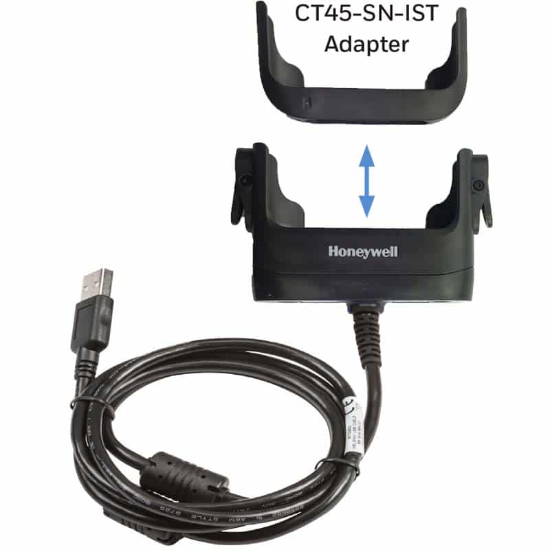 Adapter na zatrzask do terminali Honeywell CT45, CT45 XP, CT40 i CT40 XP z osłoną lub bez CT45-SN-CNV